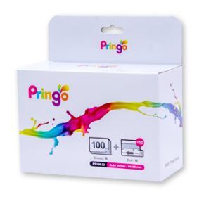 Imprimante à cartes  consommables Papier photo Pringo P231 (argent) - 100 pièces